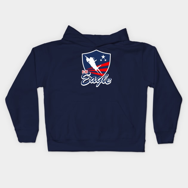 F-15 Eagle Kids Hoodie by TCP